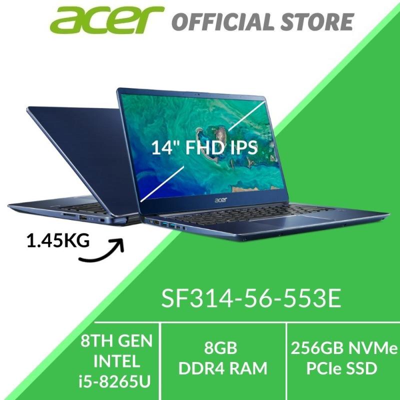 Acer Swift 3 SF314-56-553E Thin and Light Laptop (Blue) - Intel i5-8265U Processor