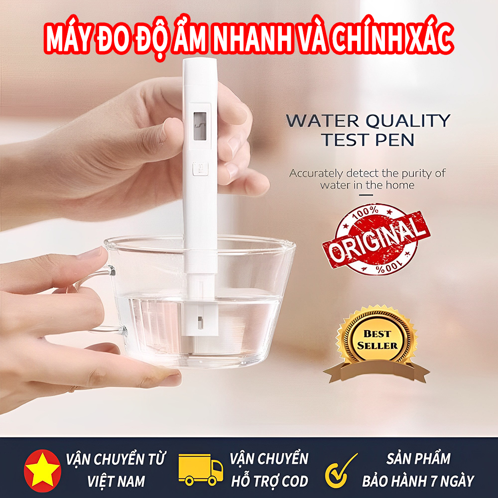 Bút đo ĐỘ PH nước ATC kiểm tra độ kiềm axit nước chính xác, bút đo chất lượng nước PH-02, đã được hiệu chuẩn