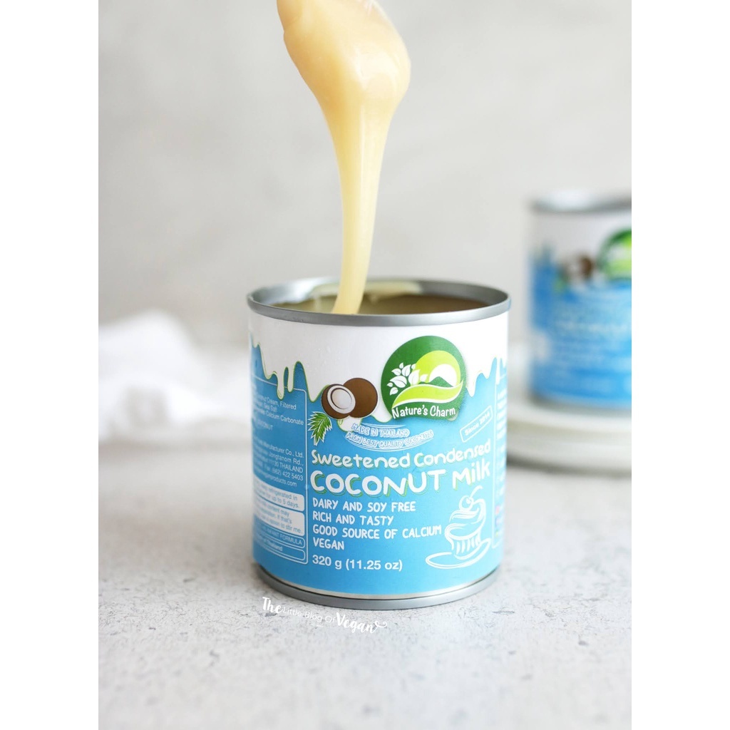 Vegan Condensed Milk from Coconut and Oats - Nature's Charm - 320g - 5