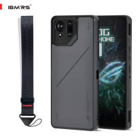 IBMRS for Asus ROG Phone 9/9 Pro CaseTranslucent Matte Back Slim Fit Shockproof Protective Case Cover - Black camo