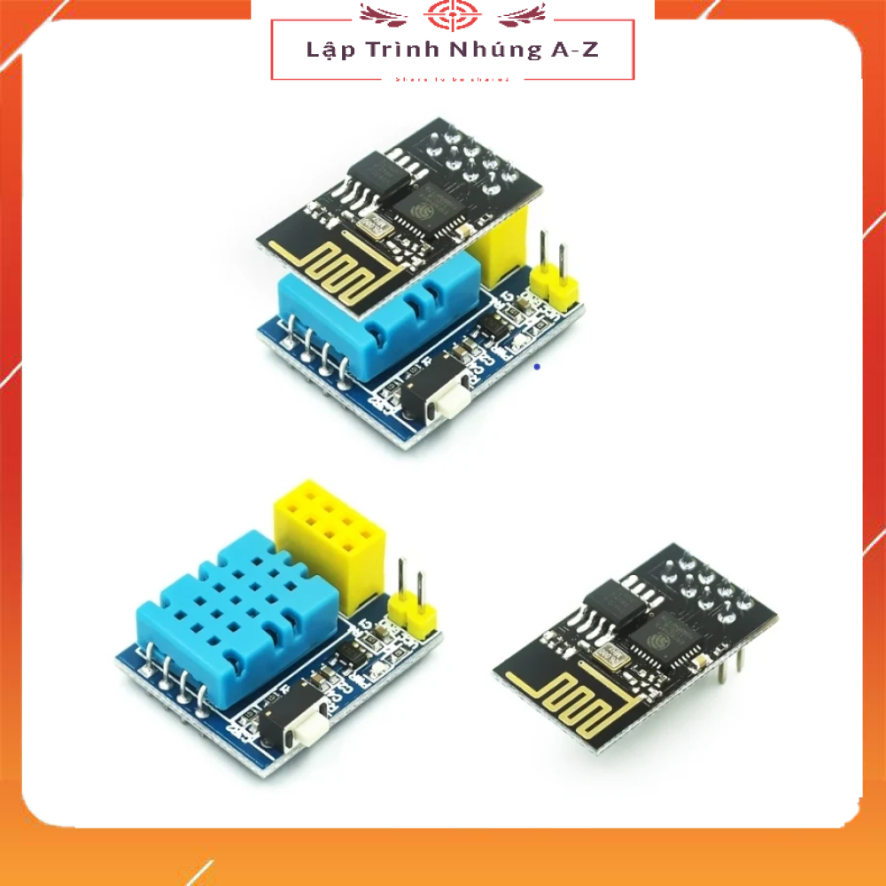 [Lập Trình Nhúng A-Z][108] Module Wifi Cảm Biến Nhiệt Độ Và Độ Ẩm DHT11 Esp8266 Esp01S Esp-01S