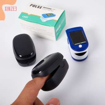 XIZ Ngón tay xung đo oxy máu Oxy Heart Rate Monitor PR độ bão hòa Meter mới