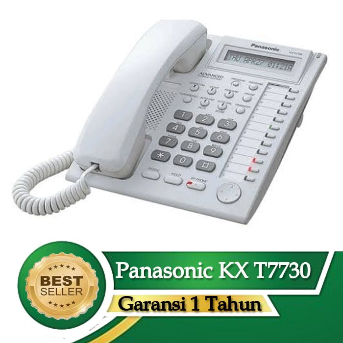 PESAWAT TELPON RUMAH PANASONIC KX-T7730 KEY TELEPHONE KX T7730 Harga  1,415,000 Ringgit*Penghantaran Percuma