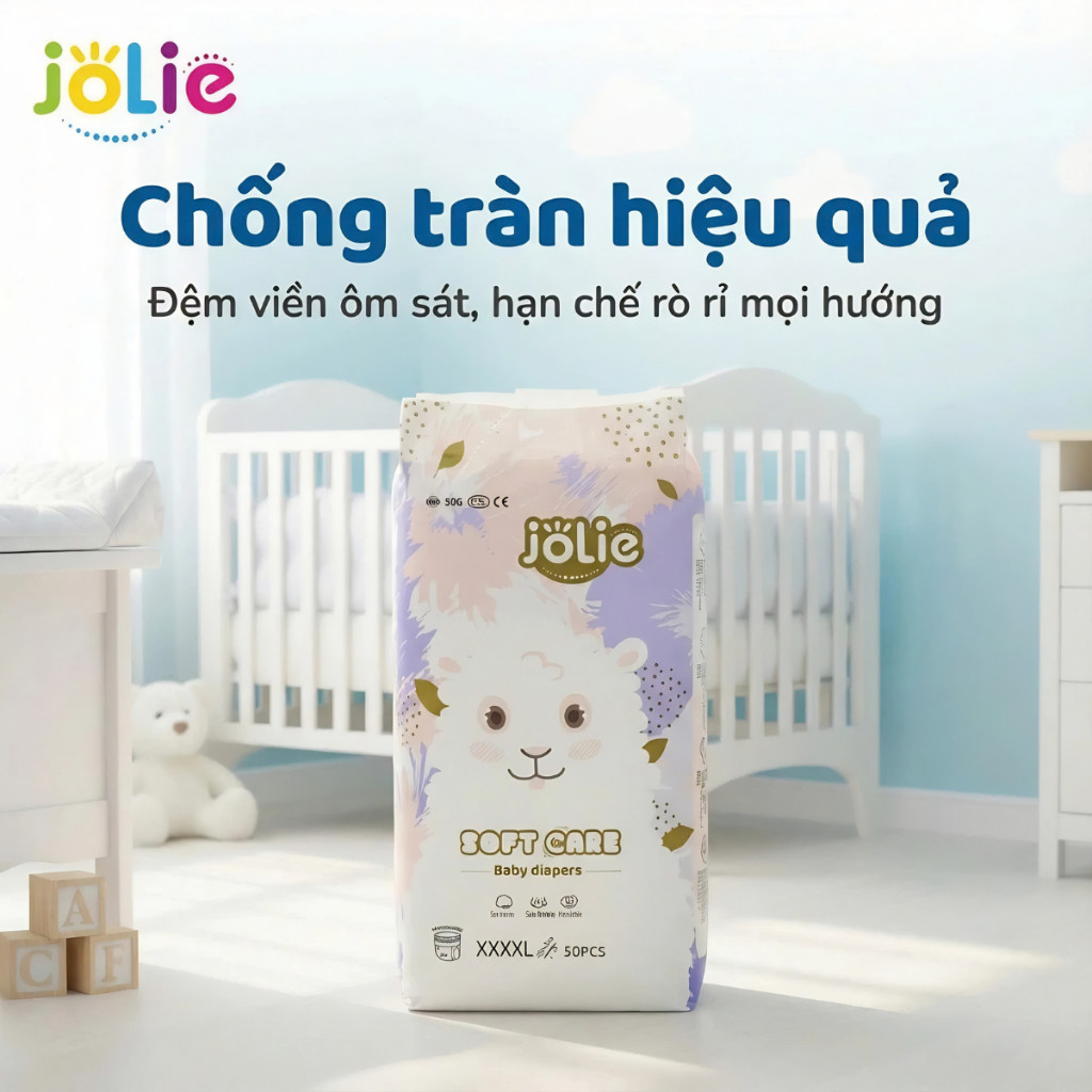 Bỉm/Tã Quần trẻ em Miobuss JOLIE mềm mỏng thấm hút tốt chống tràn đủ size cho bé yêu thoải mái vận động. HTHSHOP