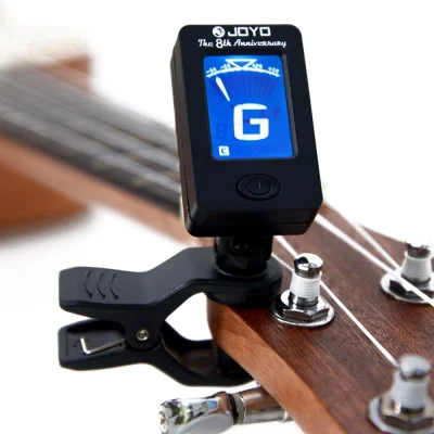 Acoustic Guitar Tuner LCD Clip-on Digital Electronic Chromatic Bass Ukulele