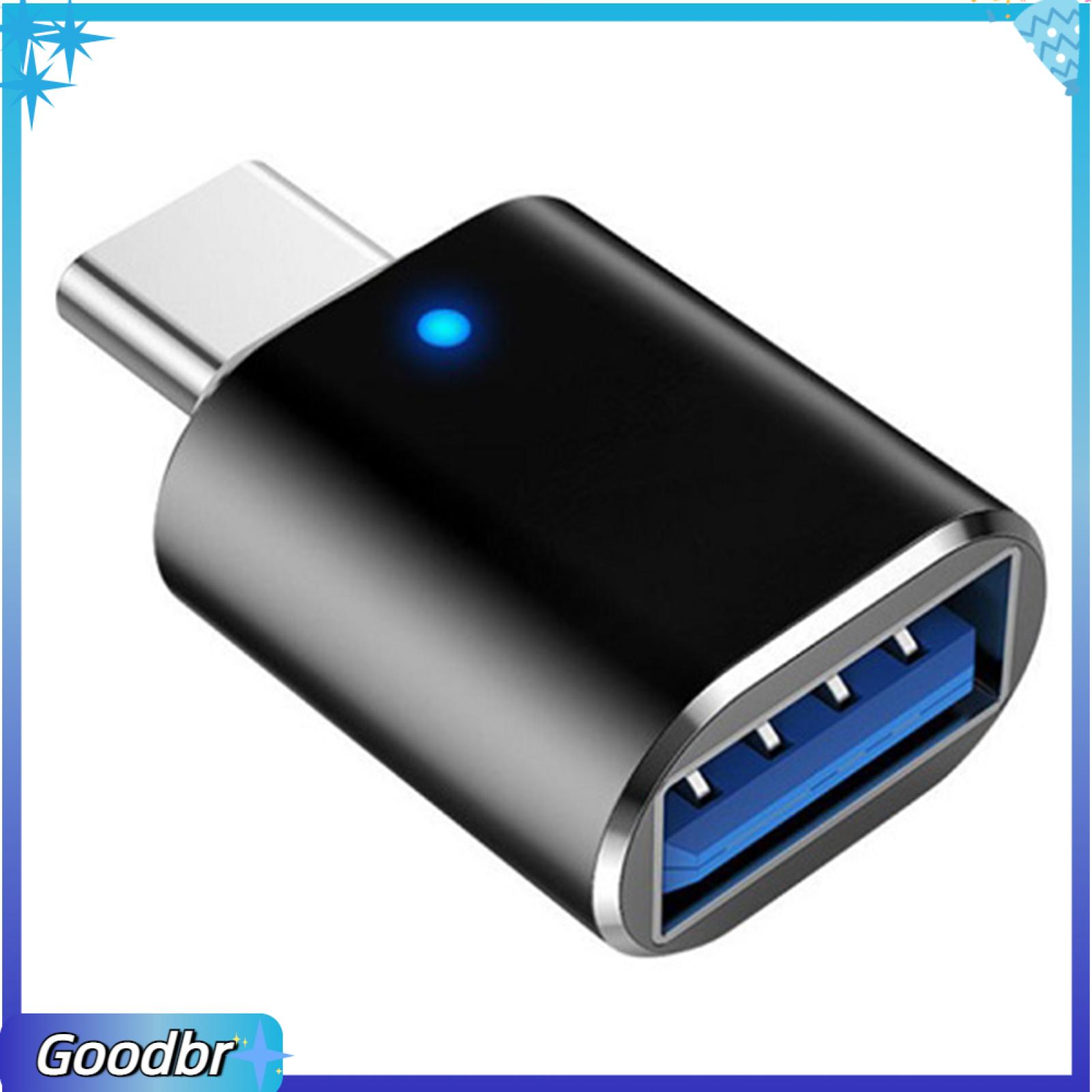 Goodbro Bộ chuyển đổi OTG Đa Mục Đích Truyền Tốc Độ Cao Loại C Để USB mini Bộ chuyển đổi OTG Đầu Đọc ổ đĩa flash Với đèn báo Cho Điện Thoại Bộ chuyển đổi điện thoại Minh Chống Tác động
