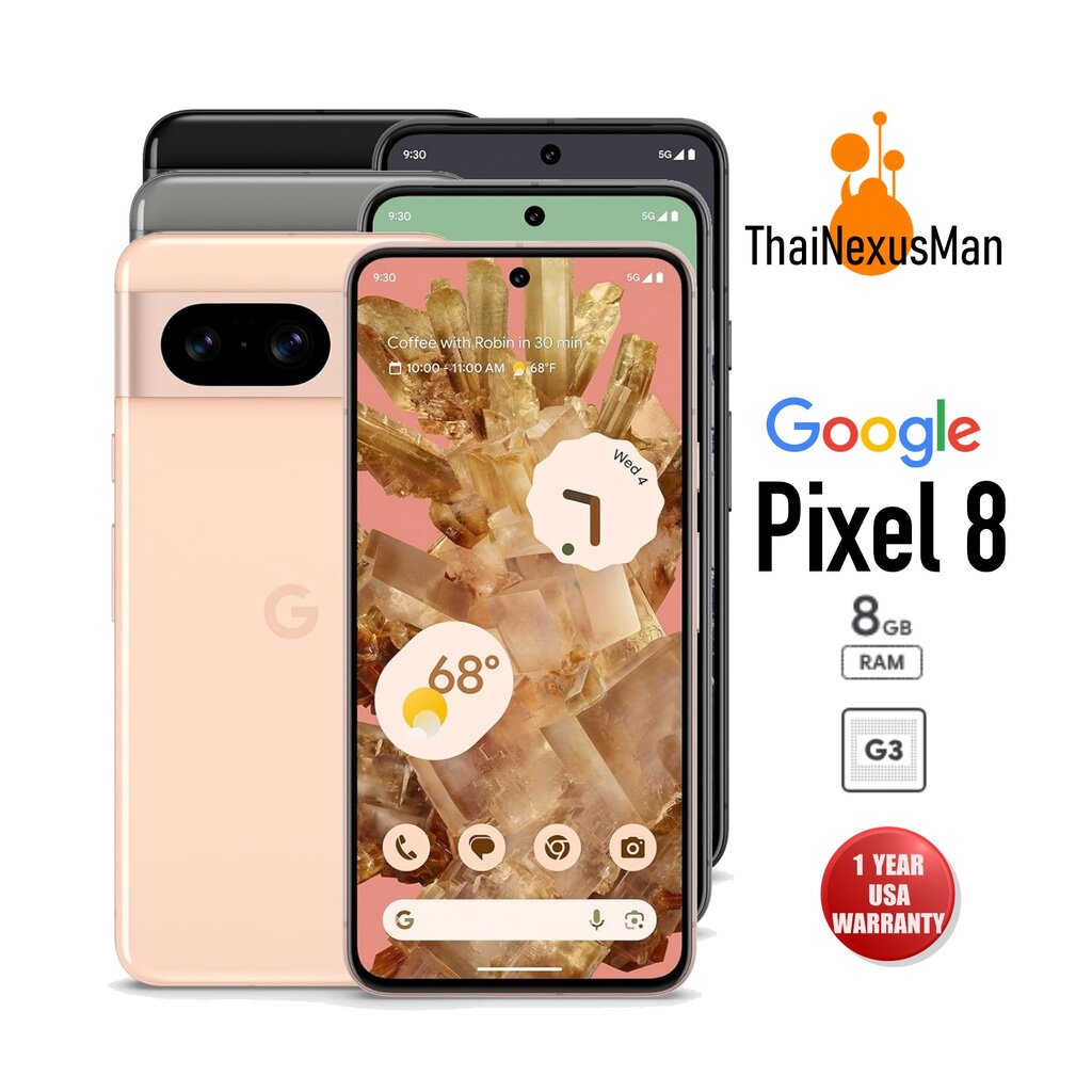Google Pixel 8 Smartphone ราคา 26,600 บาท*ส่งฟรี