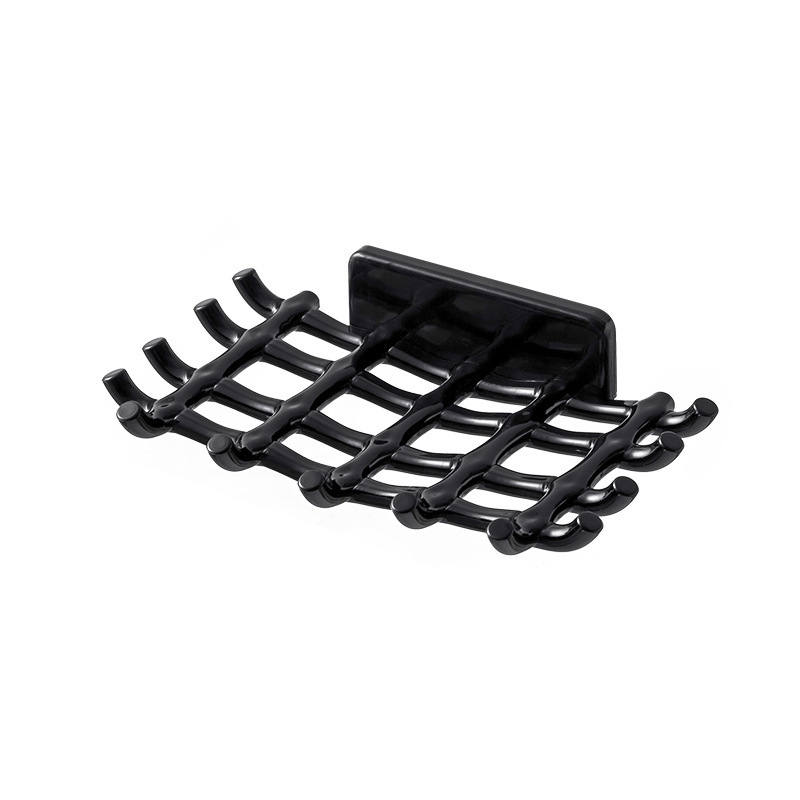 Soap Box Wall Mounted Drainage Shelf For Home Use No Punching High-end Bathroom New Soap Dish Rack Hooks For High-end Bathrooms