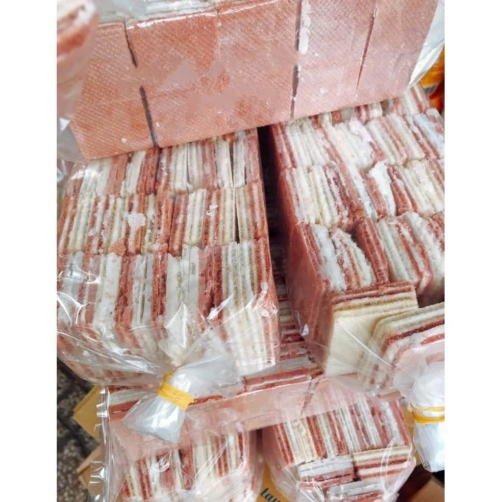 250g/500g/1KG bánh xốp kem sầu riêng thơm ngon đậm vị - đồ ăn vặt tuổi thơ