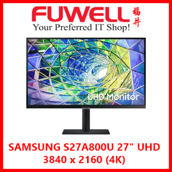 FUWELL- SAMSUNG 27 UHD Monitor with IPS panel and USB type-C [ 3 Years On-Site Warranty SG ] Singapore