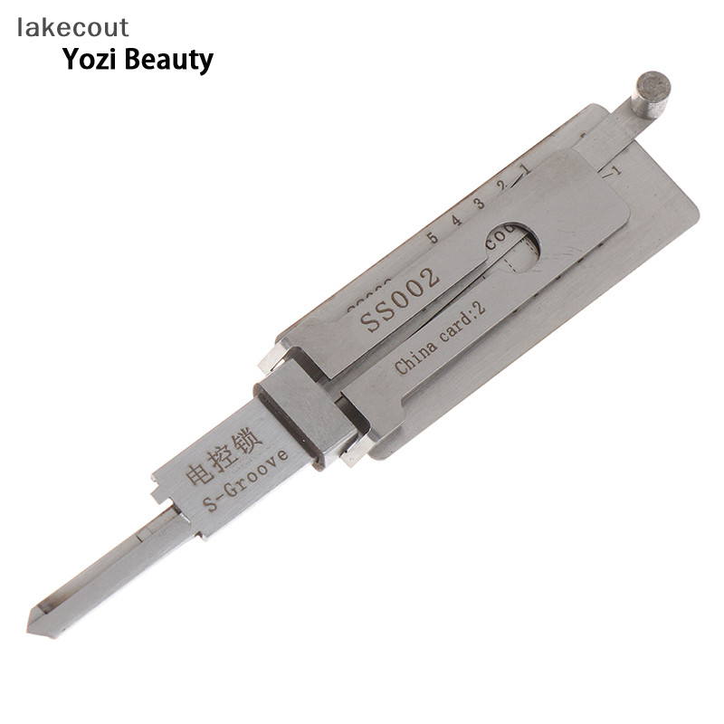 TIANLEYU Lat 1Pc 2 In 1 Ruler SS001 SS002 Professional Doglock Wizard ราคา 387 บาท*ส่งฟรี