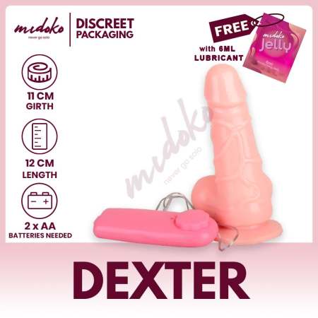 Midoko 5 Inch Vibrating Dildo for Women - Adult Sex Toy