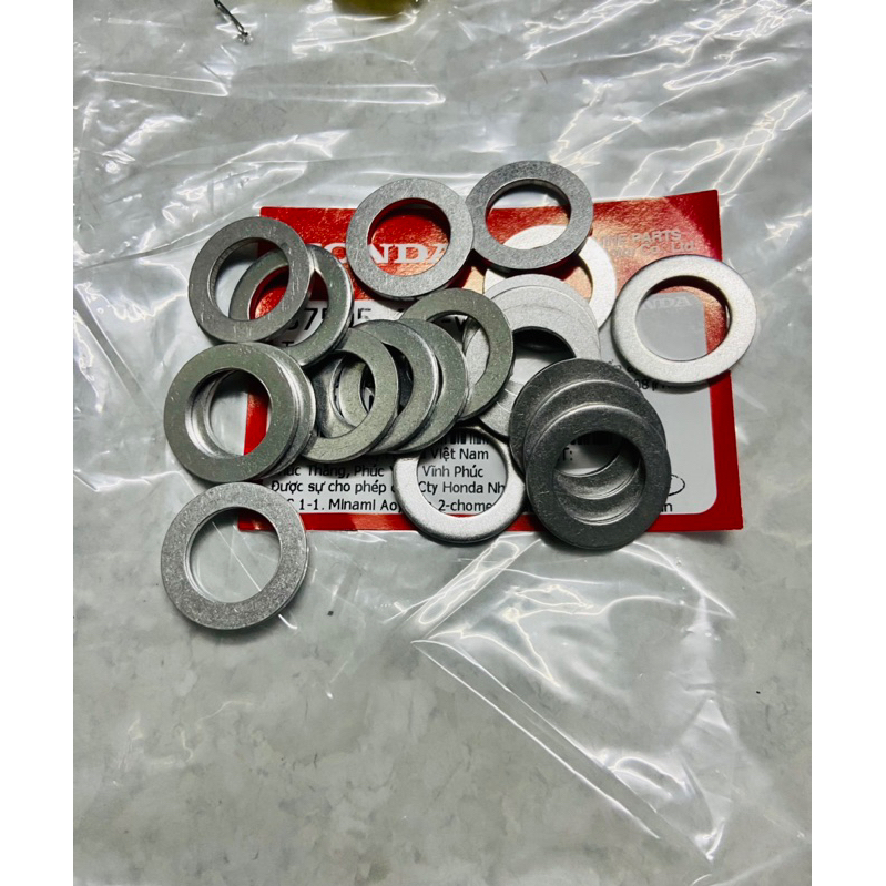 Long Đền Xả Nhớt Xe Máy Honda Và Yamaha Size 12mm (Ốc nhớt 13mm vẫn dùng được) 90407-259-000
