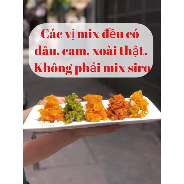Mứt dứa, xoài, dâu ,cam sên sẵn làm bánh dứa 1kg