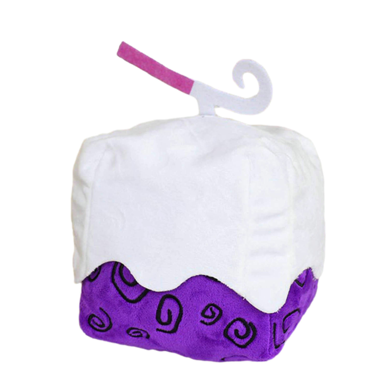 Blox Fruits Plush Toy with Code Funny Mystery Leopard Print/Purple-Color Box Stuffed Doll Anime Game