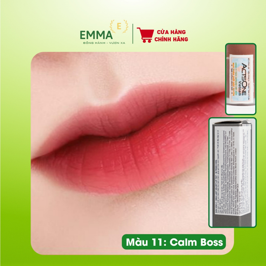 [ Hàng công ty, đầy đủ tem phụ ] Son Kem Lì Bbia Last Velvet Lip Tint 5g, Nhiều Version, nhiều màu sắc lựa chọn. - 9