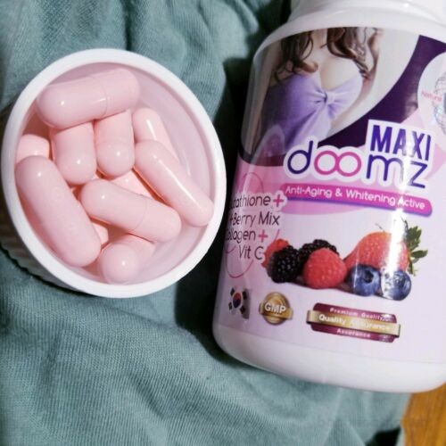 Viên uống trắng da nở vòng 𝟙 Maxi Doomz