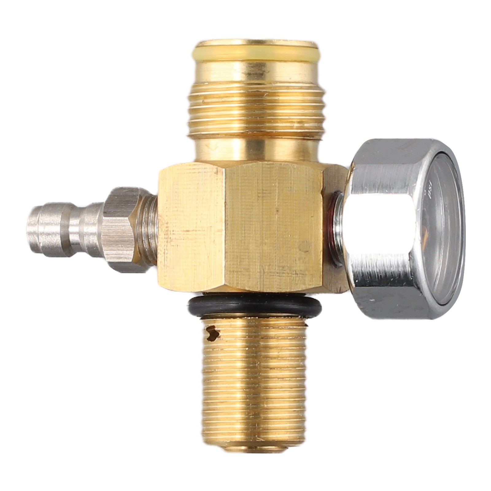 Gracekarin PCP bình khí điều chỉnh rò rỉ kiểm tra cắm 5/8 18unf chủ đề thép không gỉ nóng bán