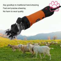 Aoresac 6 ความเร็วแกะเฉือนขนสัตว์ไม่เป็นอันตราย Fast Shearing ไฟฟ้าแกะ Clipper เหล็กคาร์บอนสำหรับในประเทศแกะตัดผม