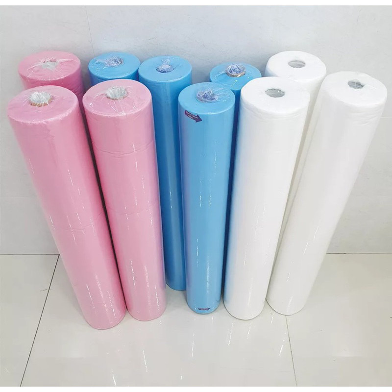 Tấm Lót Trải Giường Dạng Cuộn ( 80x180cm / 50 miếng ) Phun Xăm Y Tế - Cuộn 50 Tấm Trải Giường