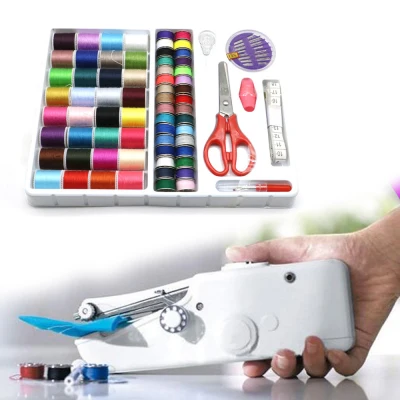 Home Living Sundries Smart DIY Tool Hand-held Sewing Machine Mini Portable Electric Tailor Stitch Sewing Kit