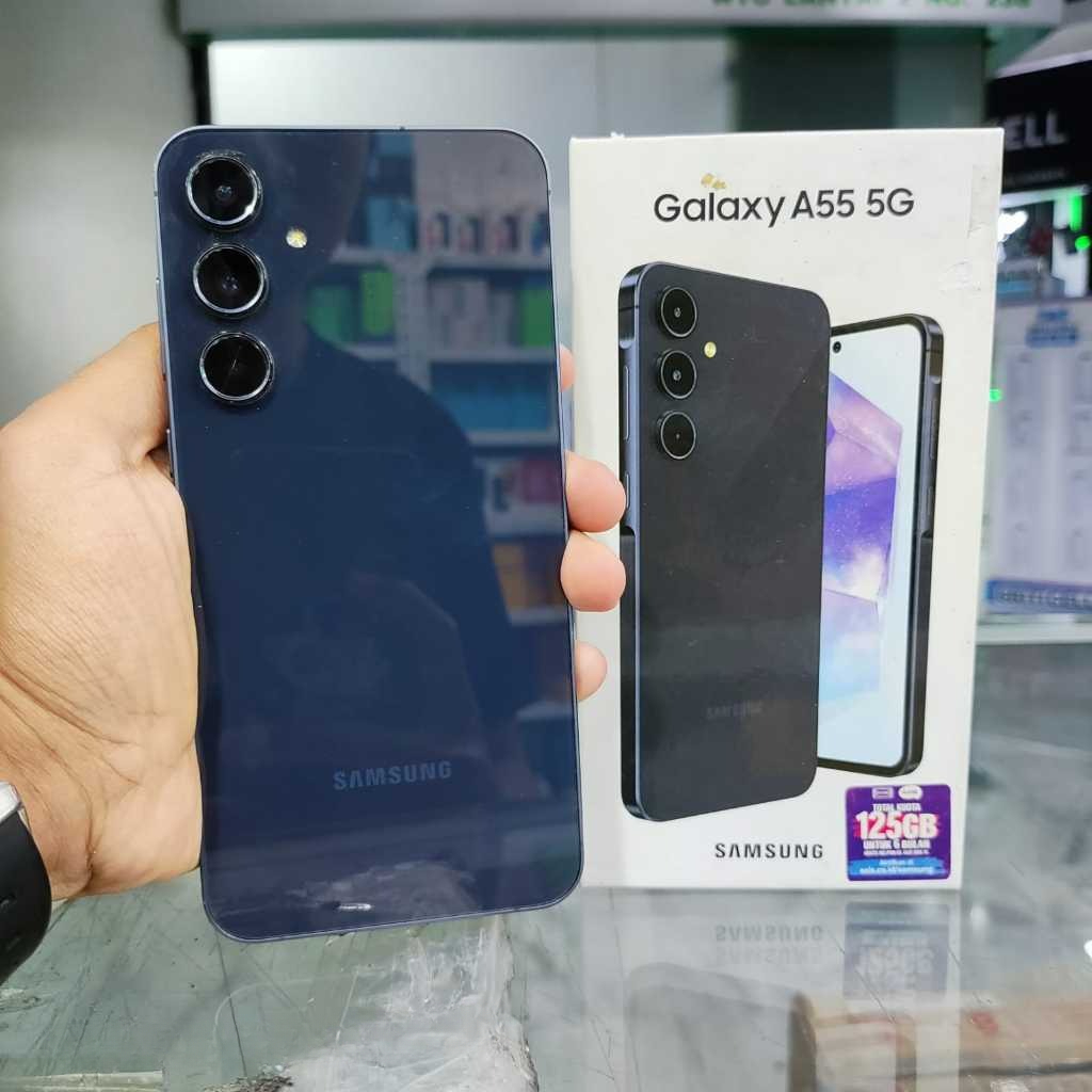 Samsung A55 5G RAM 8/256GB | Ram 12/256GB second original Harga  3,999,025 Ringgit*Penghantaran Percuma