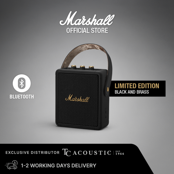 Marshall Stockwell II Portable Wireless Bluetooth Speaker [Pre-order, Deliver 20 Jan] Singapore