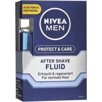 Nước dưỡng da sau cạo râu Nivea Men Protect & Care After Shave Fluid 100ml