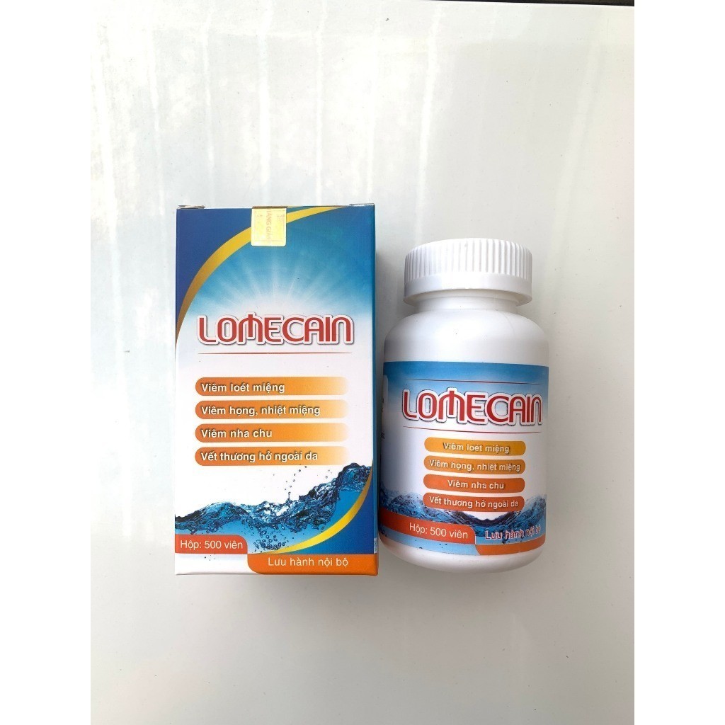 nhiệt miệng Bạch Mai Lomecain (bán lẻ viên) ( đủ tem niêm phong chính hãng)