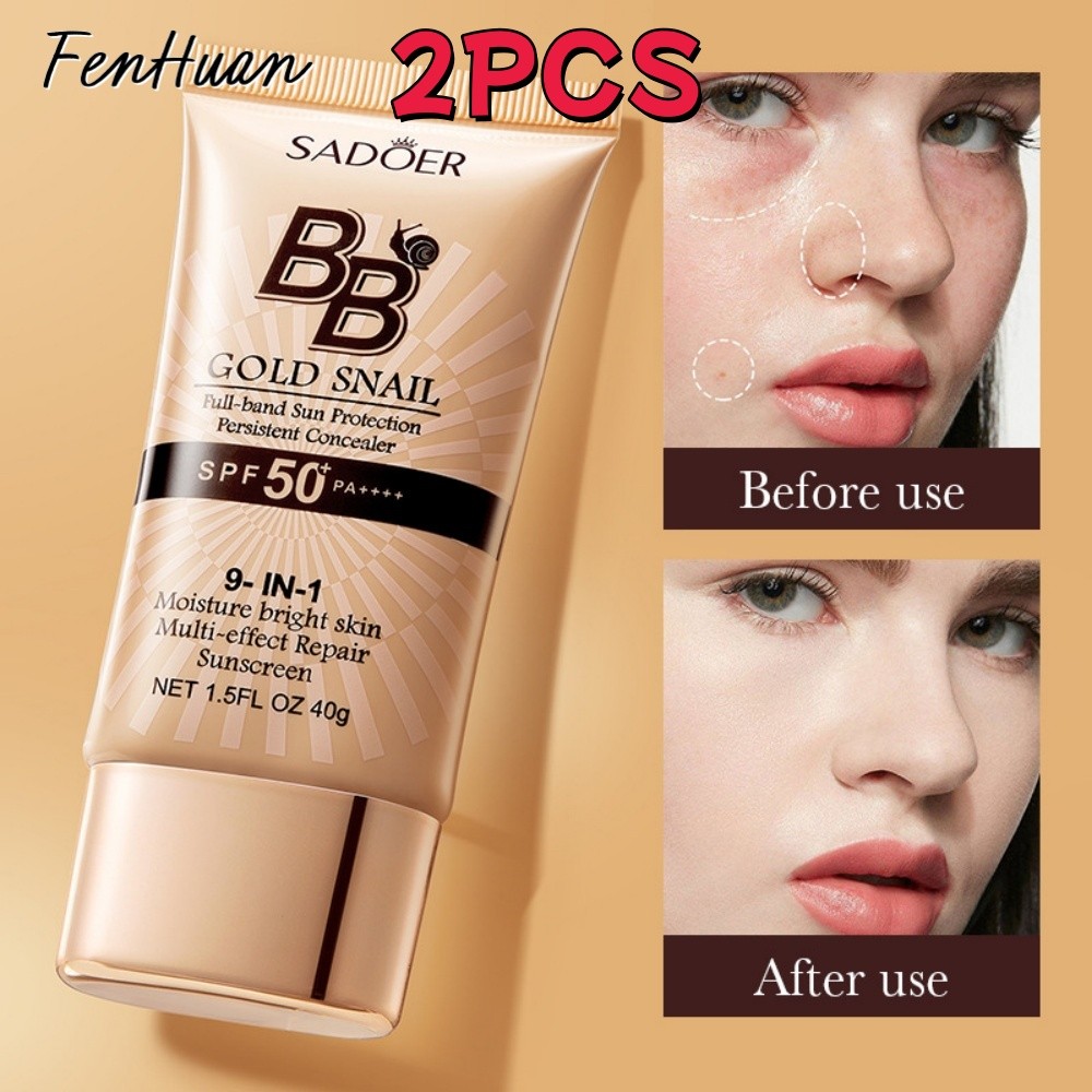 Fenhuan Disaar Facial Sunscreen Spf 50Pa+ and 90 Pa+ Provides Moisture. Protects the Skin from Sunlight 40g Buy 1 Get 1 Free Special Promotion