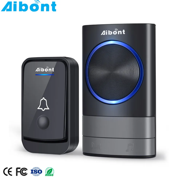 Chuông cửa không dây Aibont Q189 dùng cho nhà ở, chung cư, người già