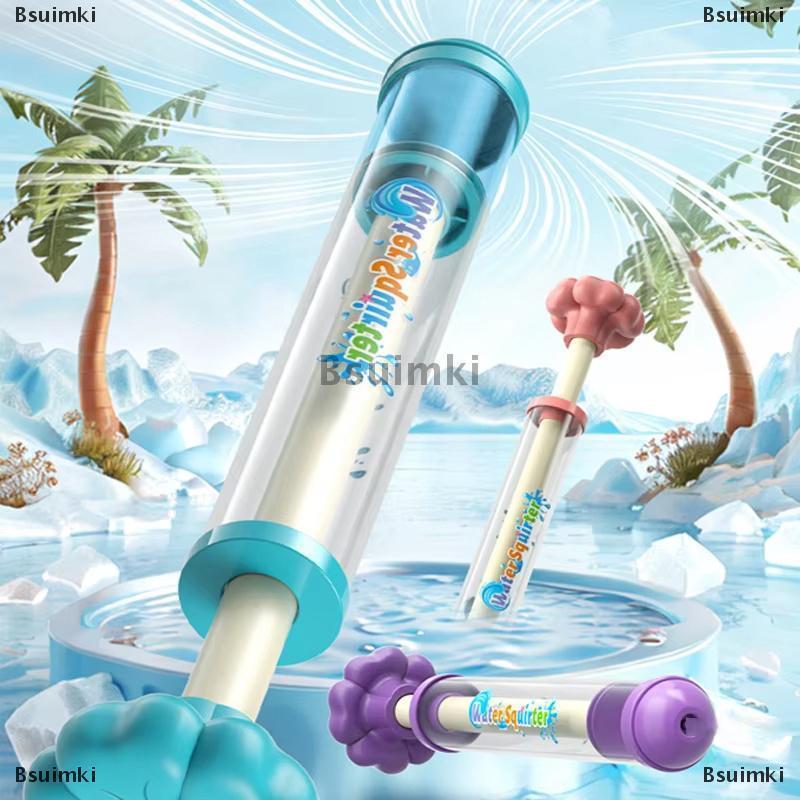 [COD] Bsuimki 1pcs màu sắc ngẫu nhiên pháo hoa phun nước pull-back súng nước ngoài trời giật gân trò chơi cho hồ bơi bãi cỏ hoạt động trẻ em mùa hè tương tác phun nước đồ chơi