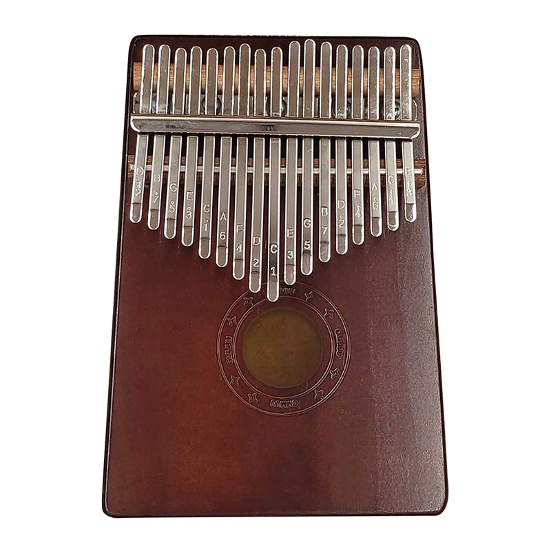 17 Key Kalimba African Solid Wood Thumb Finger Piano Wooden Musical Instruments Malaysia