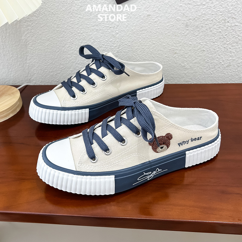 QiaoYiLuo Women's sneakers, knitted casual shoes, Korean version running shoes, light fashion shoes, sneakers women