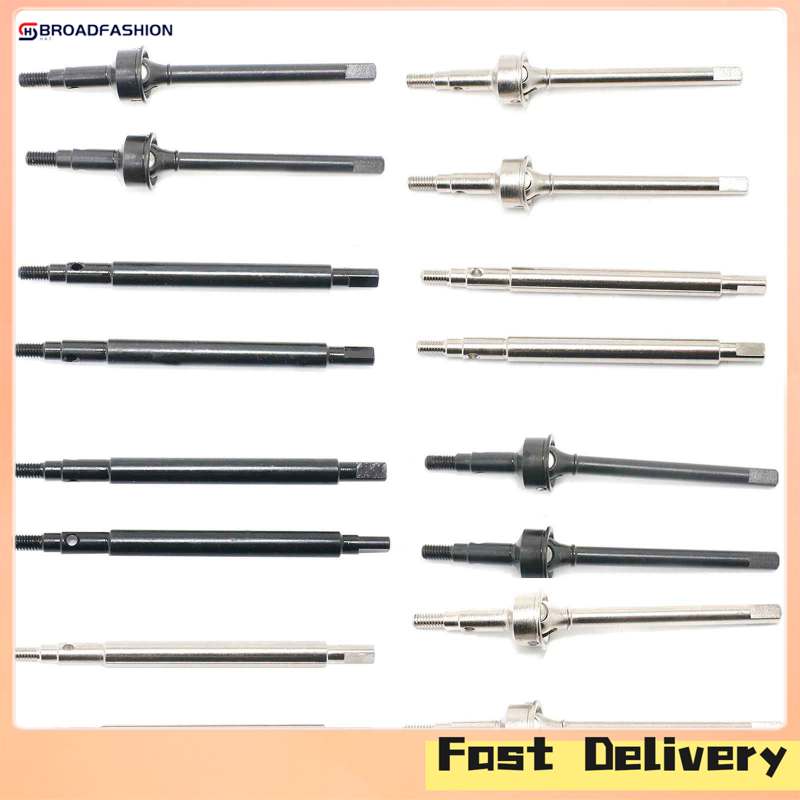 Broadfashion Metal Front Rear Drive Shaft CVD Dogbone Compatible For Traxxas 1/18 TRX4M RC Crawler Car Spare Parts ราคา 182 บาท*ส่งฟรี