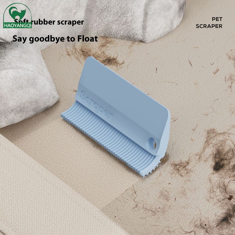 Phụ kiện cho thú cưng Pet cao su mềm tẩy lông Chó Và Mèo Float làm sạch tóc Máy Cạo Râu Lông Làm Sạch Di Động Lent Remover