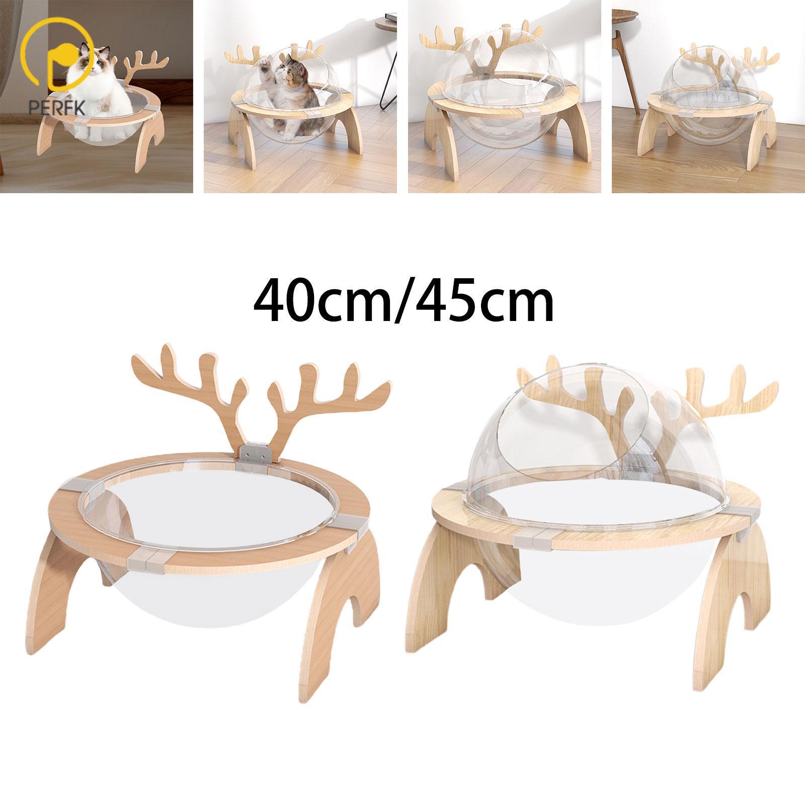 Cat Bed Cat Nest Cat Furniture Universal Wooden Cat Bed Cat Toy Pet Accessories Cat Climbing Frame Sleeping Nest ราคา 3,816 บาท*ส่งฟรี