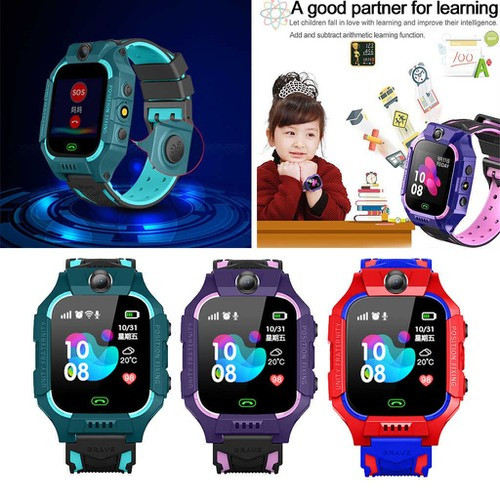 Đồng hồ nghe gọi định vị trẻ em Q19 phiên bản lắp sim , kháng nước