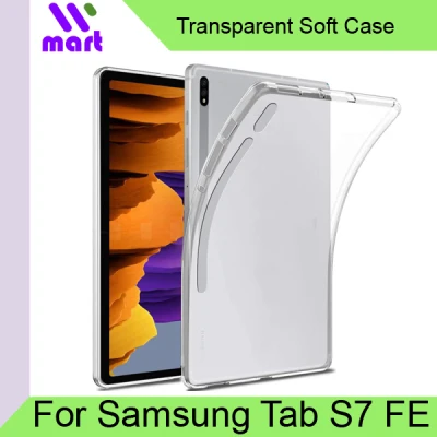 Samsung Galaxy Tab S7 FE Transparent Case Soft / For Tab S7 FE 5G T736B