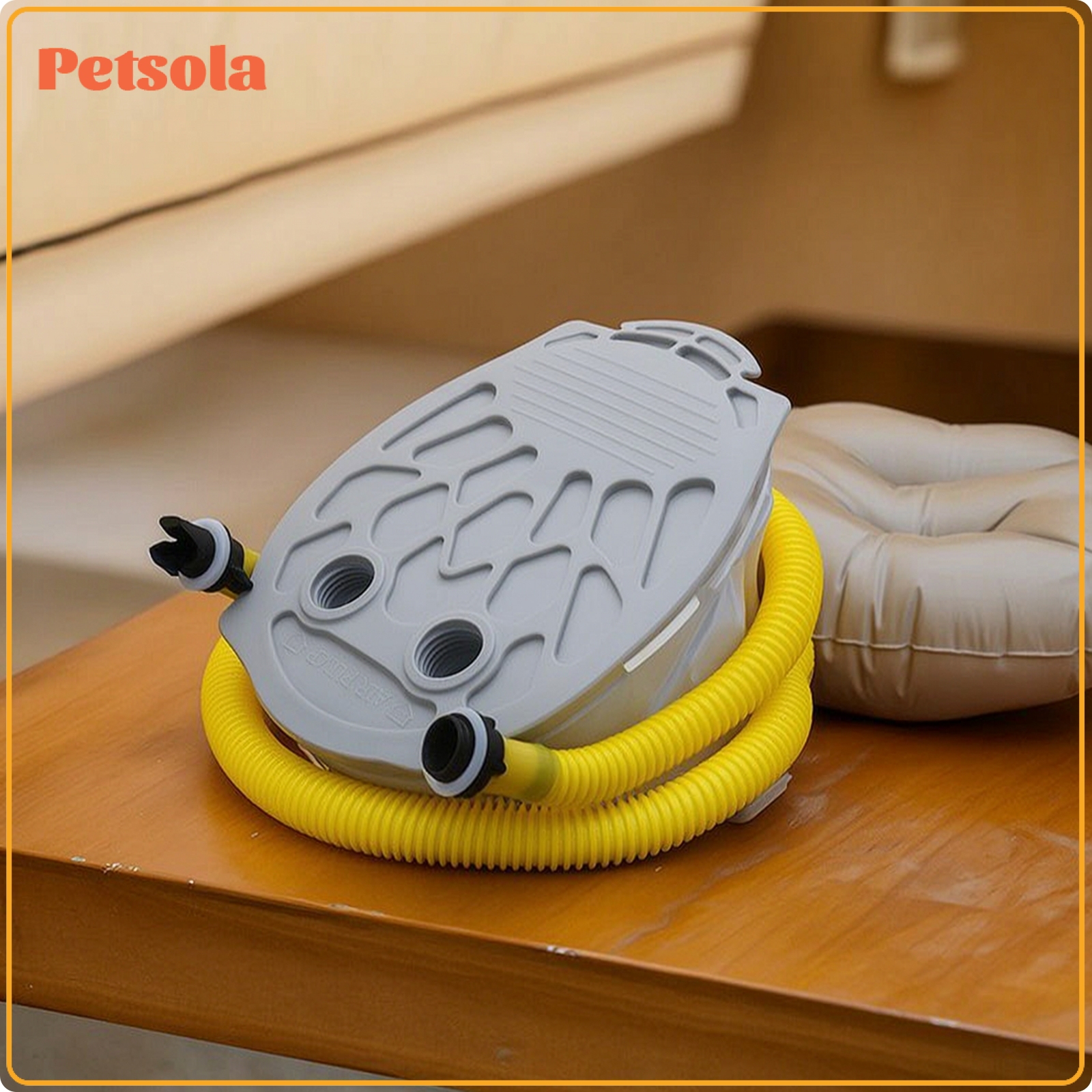 petsola Manual Foot-Operated Air Pump Portable Bellows Foot Pump Collapsible Sturdy for Outdoor Enthusiasts, Beach ราคา 17,331 บาท*ส่งฟรี