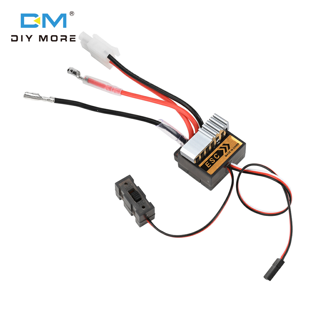  Diymore 320A ESC bàn chải ESC phổ hai chiều Bộ điều khiển tốc độ điện tử 2S với phanh kim loại tản nhiệt 