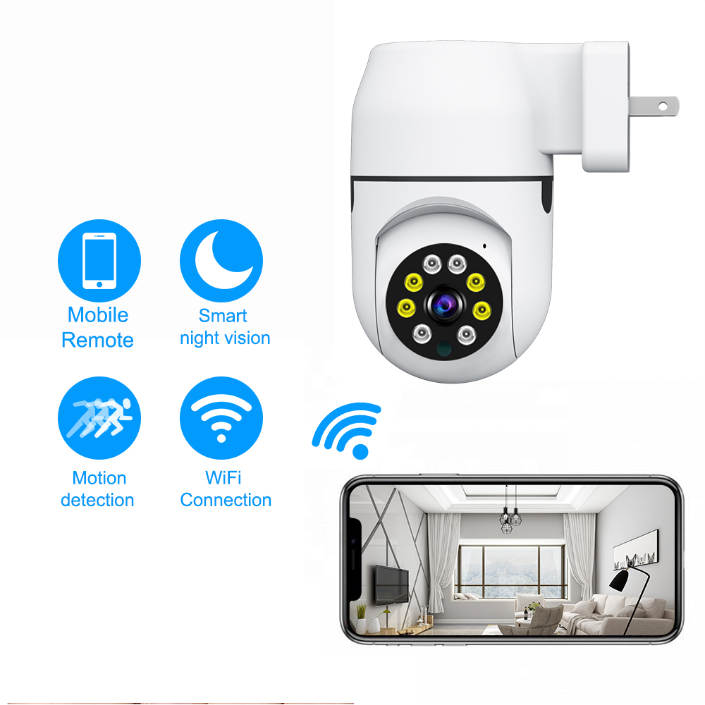 Camera CCTV nhà thông minh điều giám sát không dây từ xa Camera giám sát bảo vệ an ninh Camera giám sát v380pro #1 * Máy ảnh