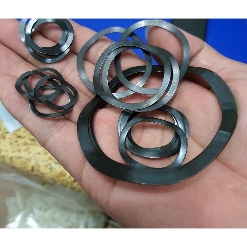 Lông đền sóng lông đền nhúng thép và inox 304