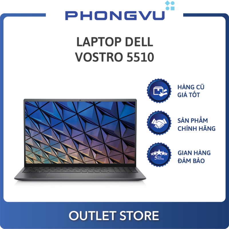 Laptop Dell Vostro 5510 (5510-70253901) (i5-11300H) (Carbon) - Laptop cũ