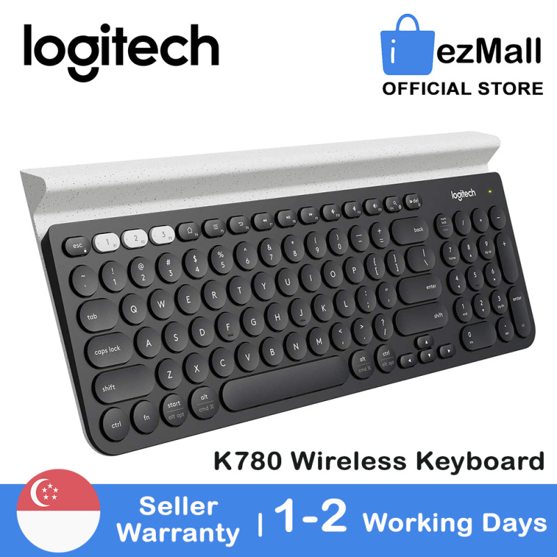 [SG Seller] Logitech K780 Multi-Device Wireless Bluetooth Keyboard With Slient Typing for PC iOS Android [Local Warranty] Singapore
