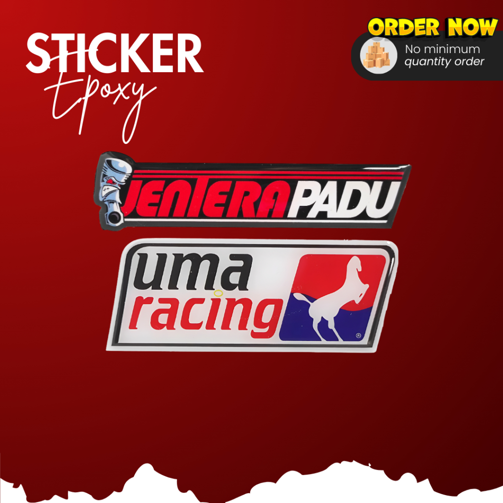 Um Racing Logo Uma Racing Logo Sticker