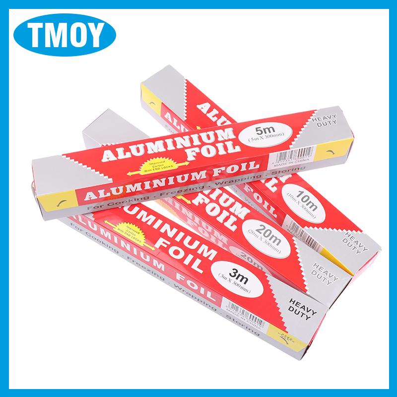TMOY กระดาษฟอยล์อลูมิเนียมแบบหนาสำหรับใช้ในครัวเรือนกระดาษฟอยล์สำหรับอบบาร์บีคิว ราคา 26 บาท*ส่งฟรี