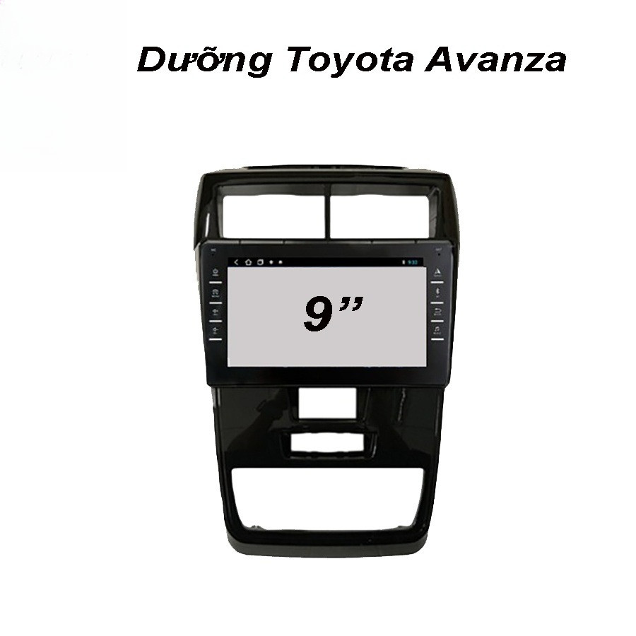 Mặt dưỡng Toyota Avanza 2019 2020 (9 inch)