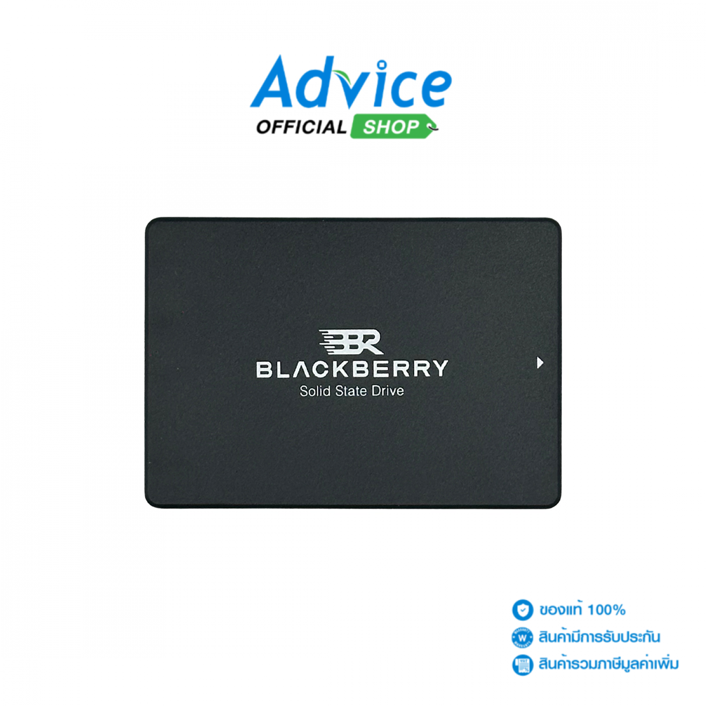 128 GB SSD SATA BLACKBERRY (BBR128GST1) - ยี่ห้อ Blackberry ราคา 380 บาท*ส่งฟรี