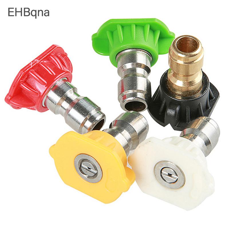 GM 1/4 "nhanh chóng kết nối ROTARY Coupler có thể điều chỉnh Adapter với 5 vòi phun đồng kết nối cho áp lực cao xe máy giặt